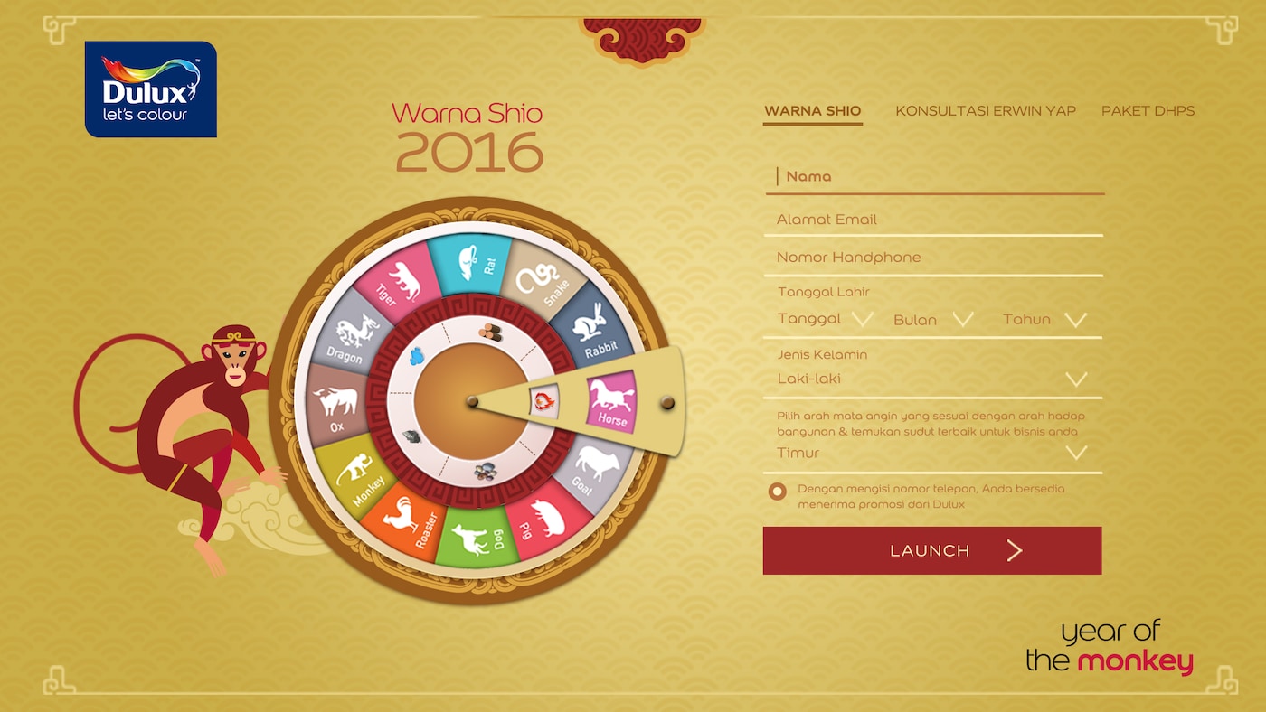 Rules Warna Shio 2016