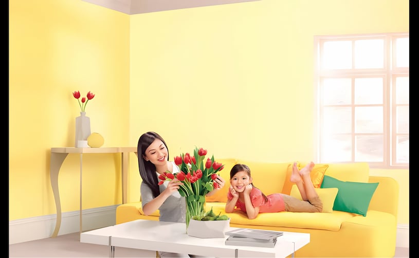 Warna dinding eksterior