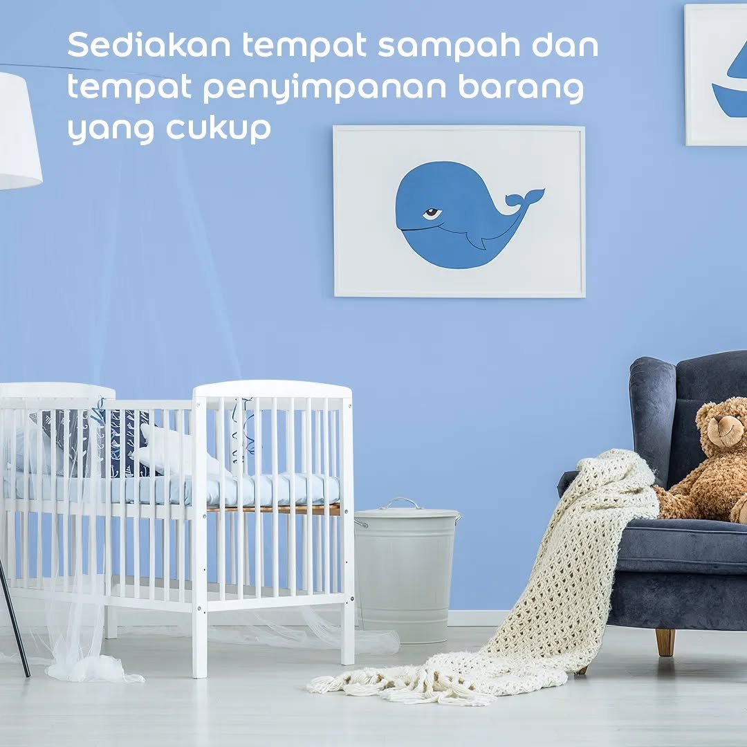 Sediakan Tempat Sampah dan Tempat Penyimpanan yang Cukup