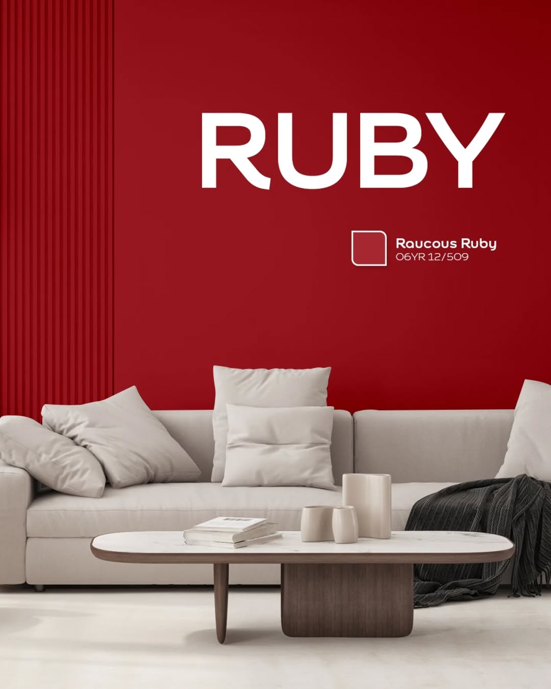Warna Raucous Ruby