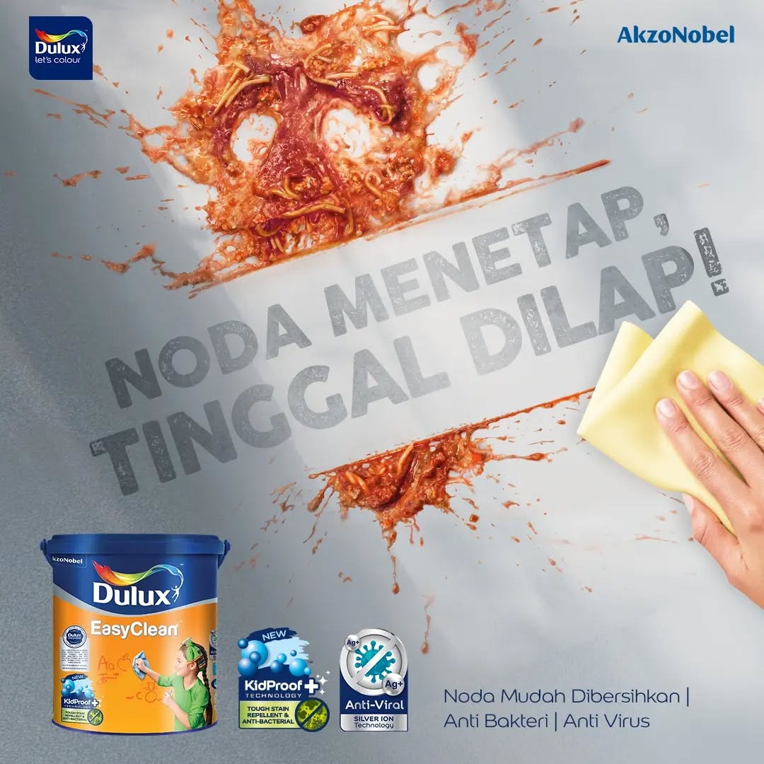Gunakan Cat yang Mudah Dibersihkan