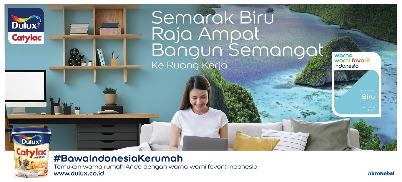 Dulux Catylac memperkenalkan Warna Warni Favorit Indonesia.