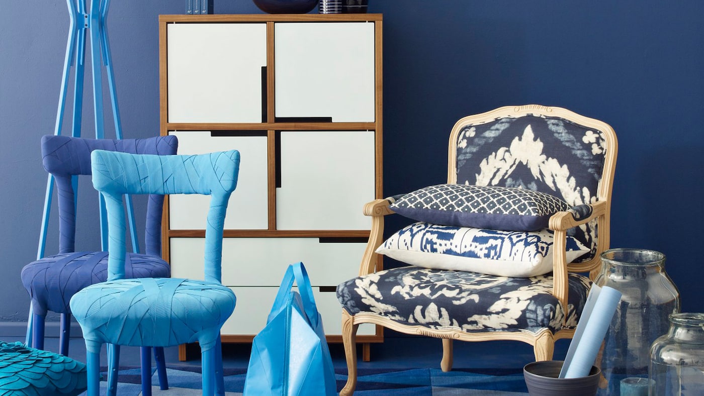 Sapphire blue has mystical properties. Give your home a rich look with this dazzling Dulux hue.
