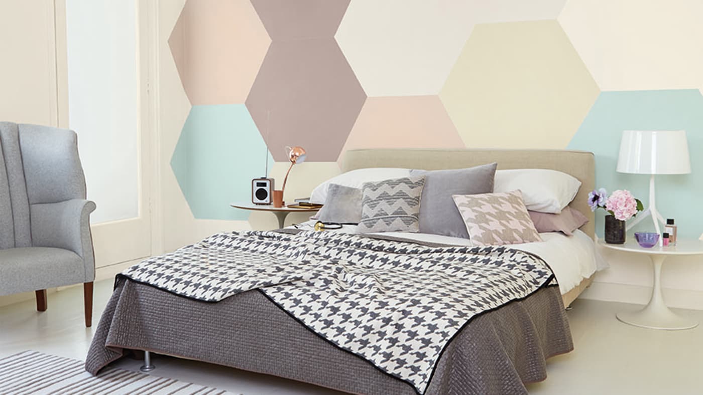 Neutral colours work well for a couple-friendly space.