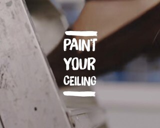 Going Solo: How to Paint a Ceiling