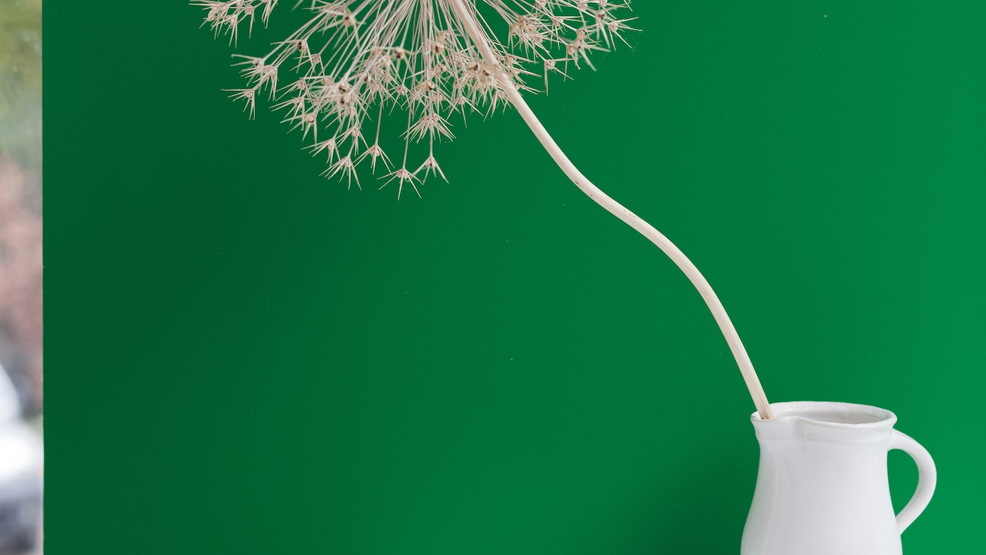 Decorate with soft shades of green to create a peaceful sanctuary.