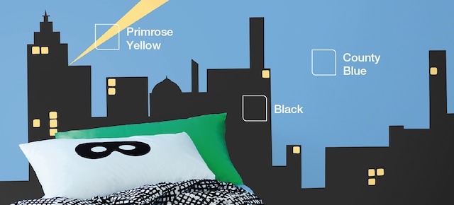 Colourful kids’ rooms