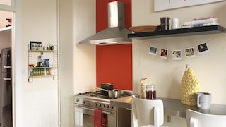 Add a pop of colour to a functional room