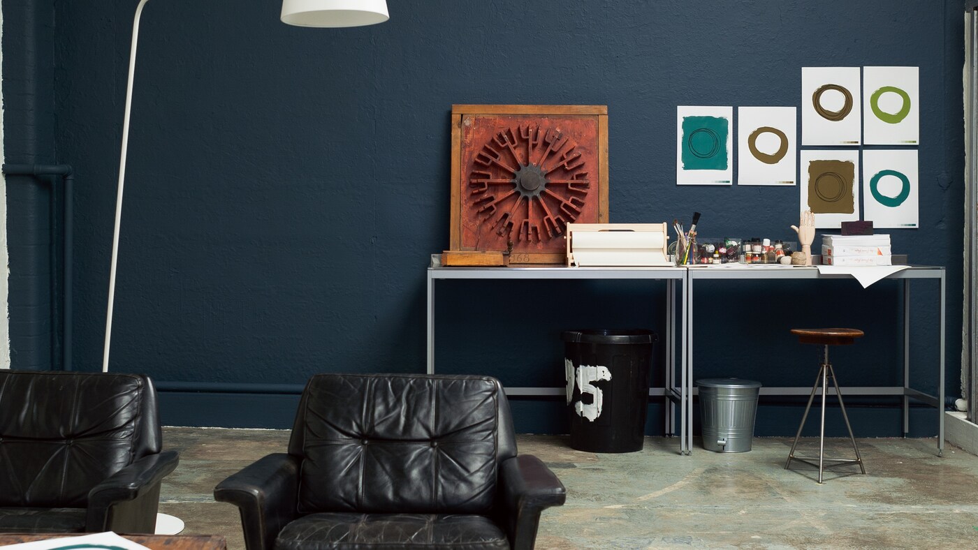 Go back to basics with deep tranquil teal
