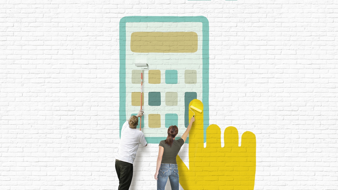 Learn how to calculate the right amount of paint with these handy tips.