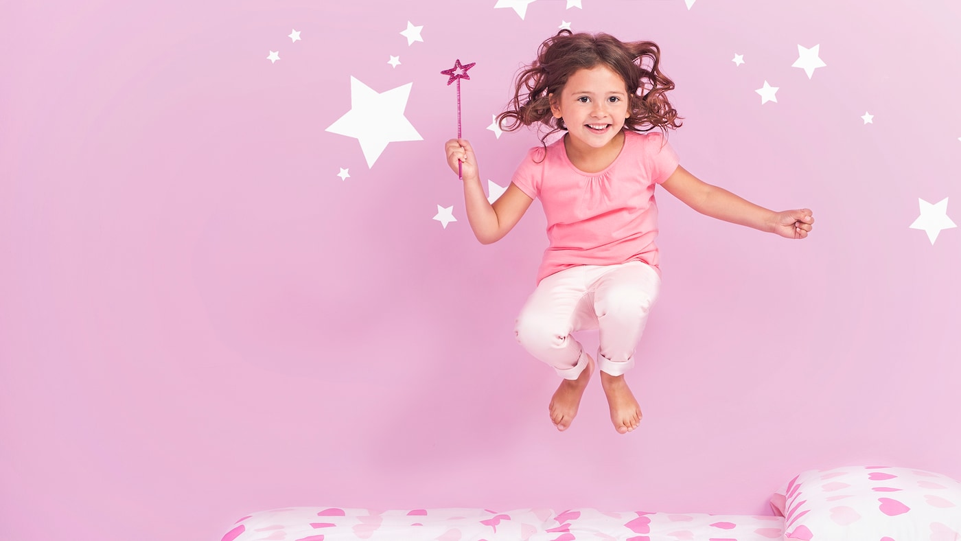 Paint pink to empower your princess’s dreams 