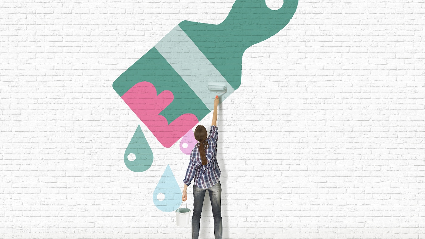 There’s no need to throw away your paintbrushes and rollers after you’ve finished painting – these can easily be reused with a bit of care.