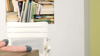 Liven up grey with contrasting green