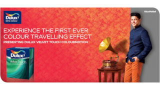 Unlocking the magic with Dulux Velvet Touch Colourmotion.