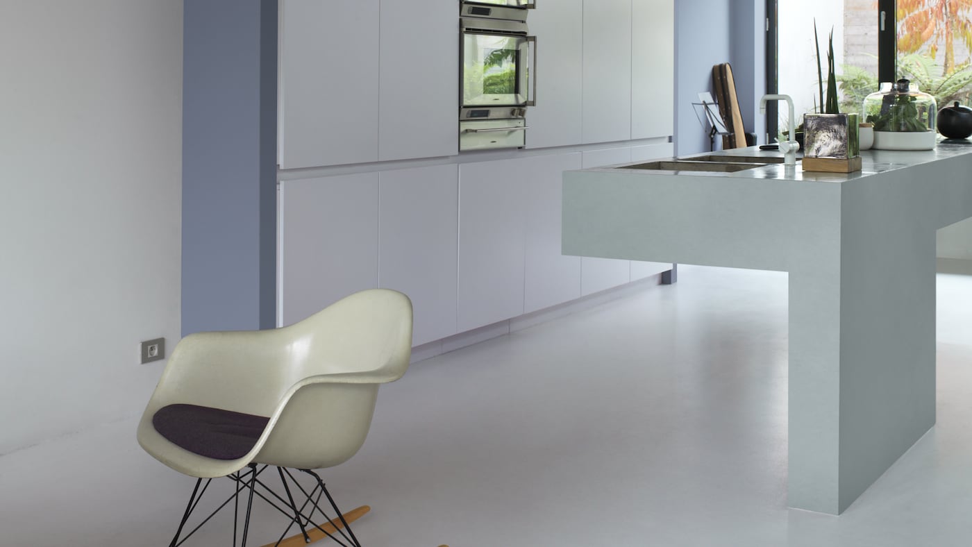 Soften sleek minimalism with subtle colour
