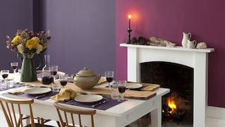 Use colour to inspire intimate dining