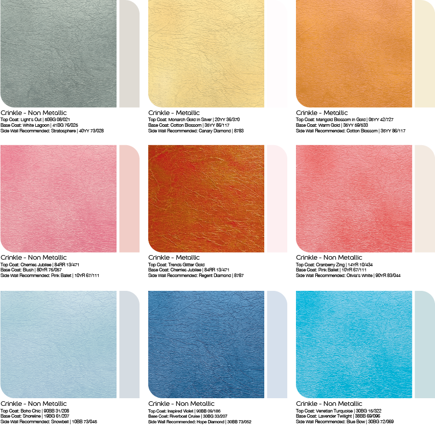 Crinkle Color Option