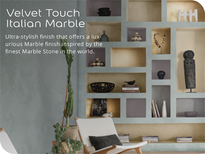 Velvet Touch Italian Marble