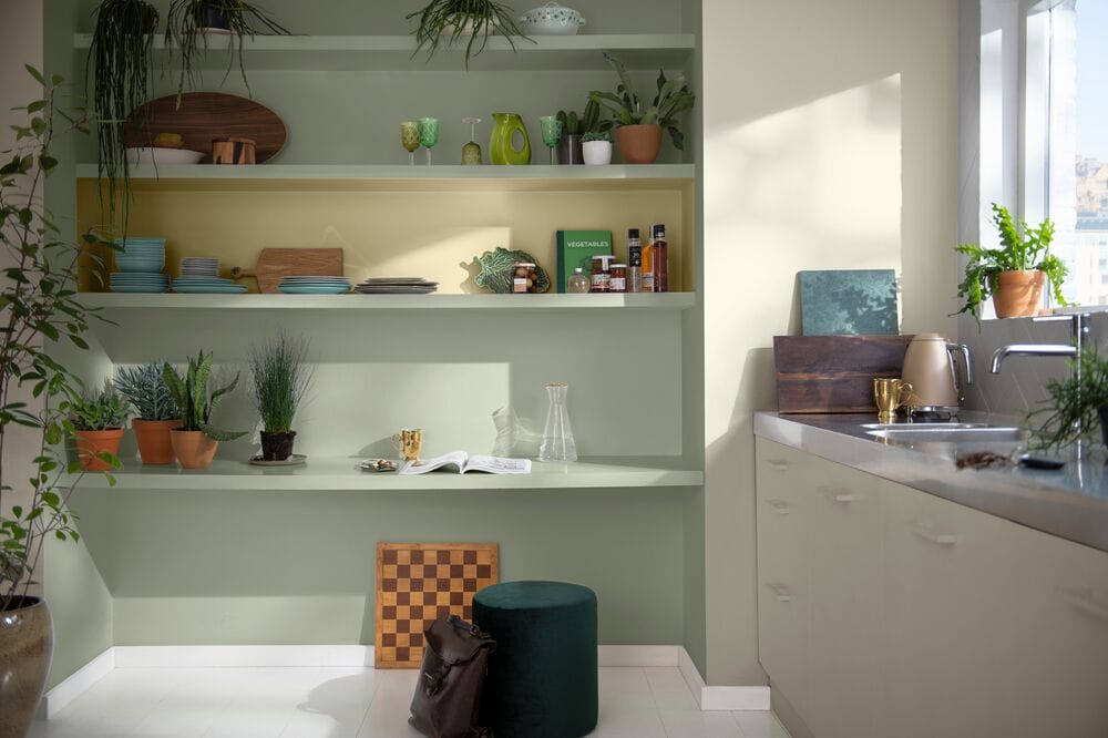 bedroom tranquility with a flow palette