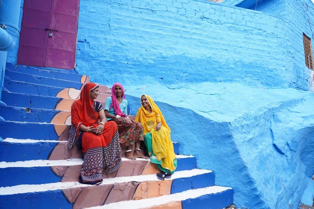 Jodhpur's Blue Charm Home with Dulux