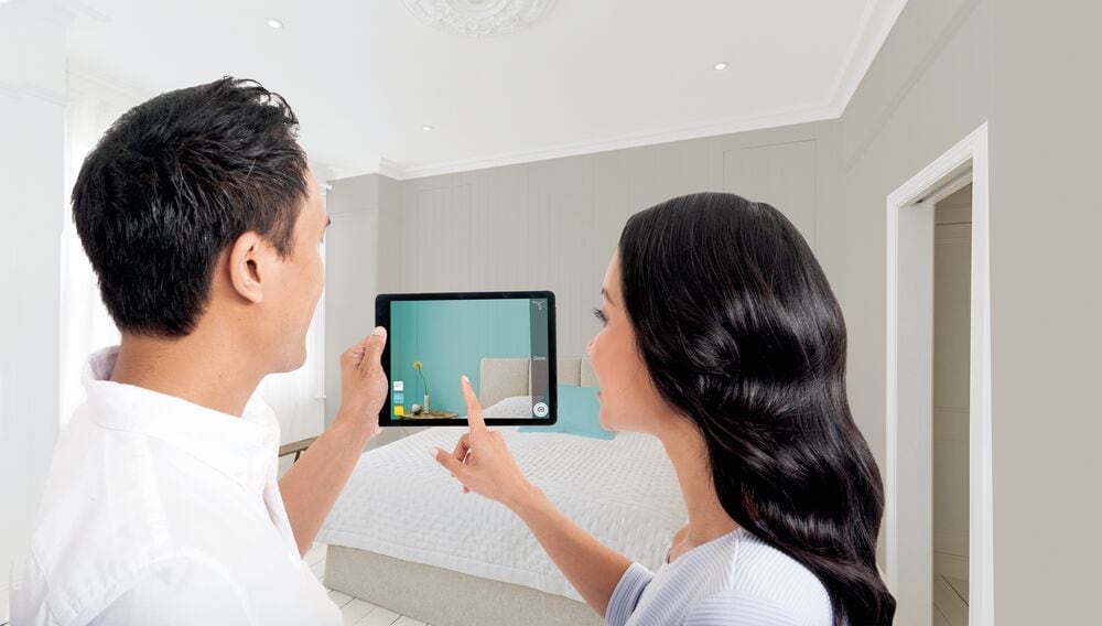 Smart Paints and Virtual Colour Visualizers