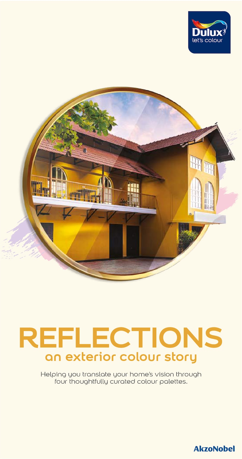 Reflection on exterior wall colour story