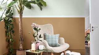 Dipingi una parete con due tonalità