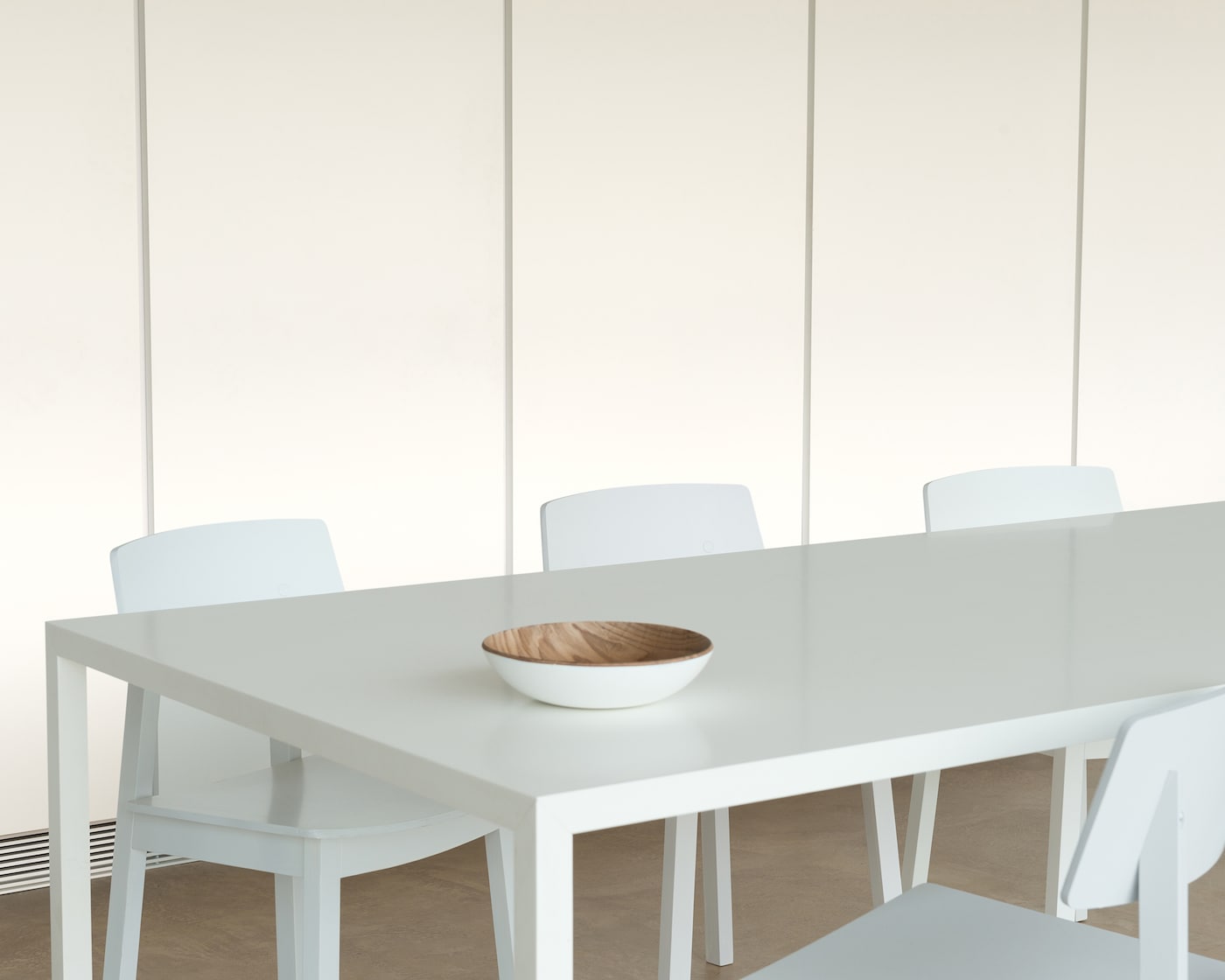 Pareti bianche silk (seriche)