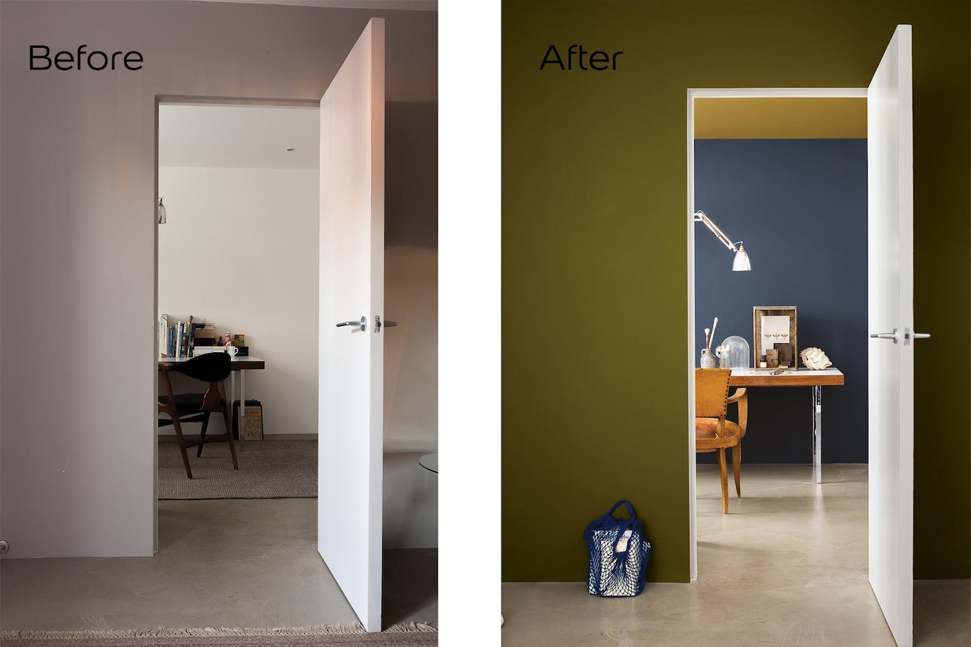 Idee e colori per pitturare lo studio o la postazione da casa per lo smart working. Scopri le soluzioni Dulux