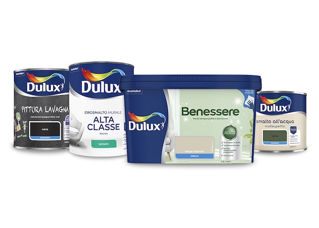 Pitture, vernici e smalti per interni di Dulux, #1 del settore in Europa.