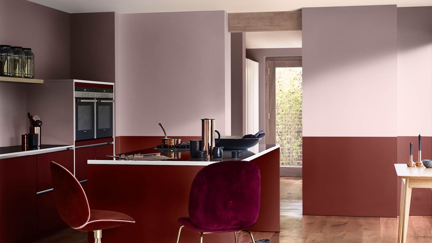 Pair Heart Wood with warm tones in your kitchen