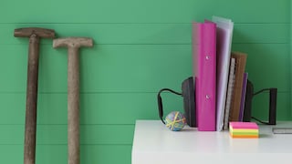 Add accents of hot pink to fresh green colour schemes