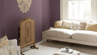 Violet adds depth and character, transforming your living room into a beautiful and calm space