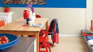 Create a comfortable dining space in the kitchen