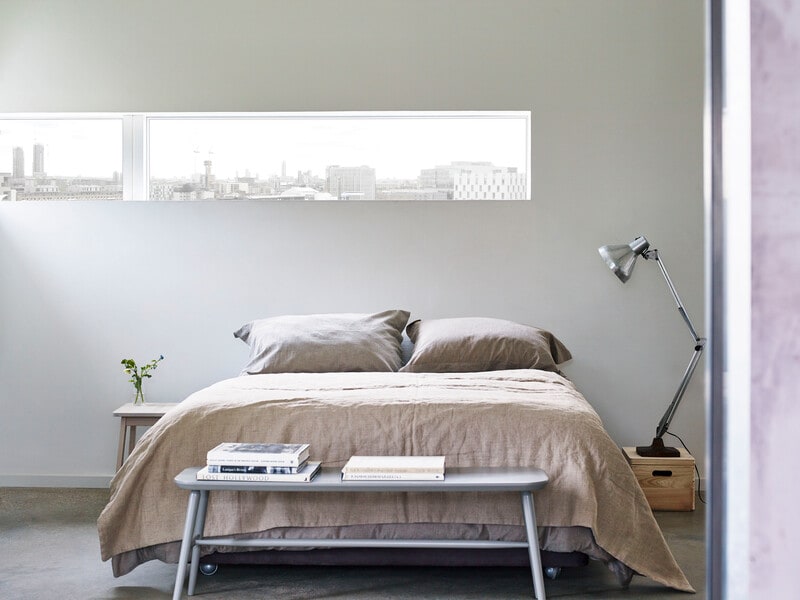 Neutral palette white bedroom