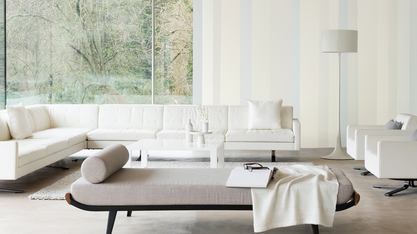  striped feature wall