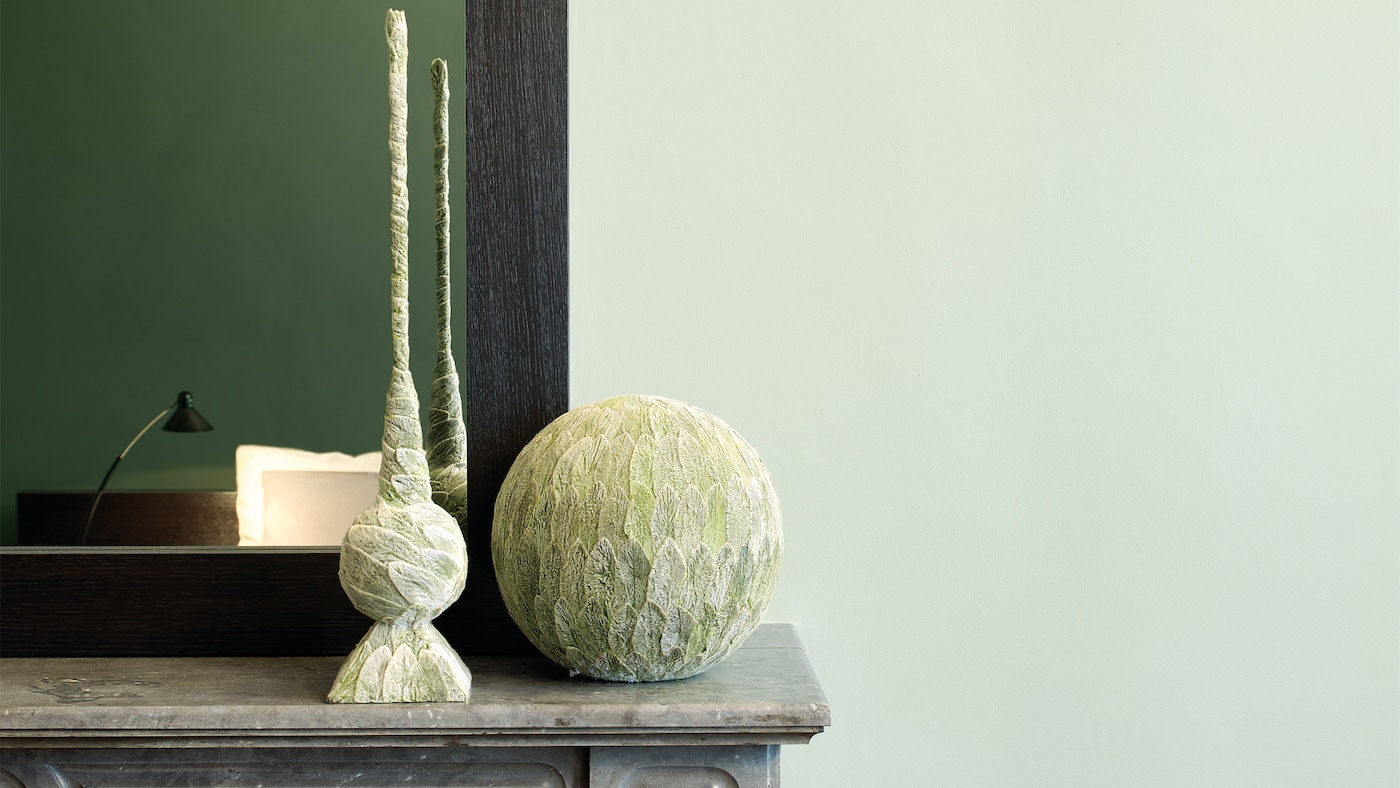 Invigorate the mind with a refreshing mint green colour scheme.