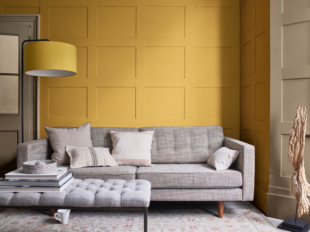 yellow wall colour
