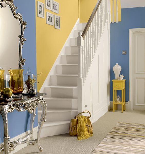 yellow hallway