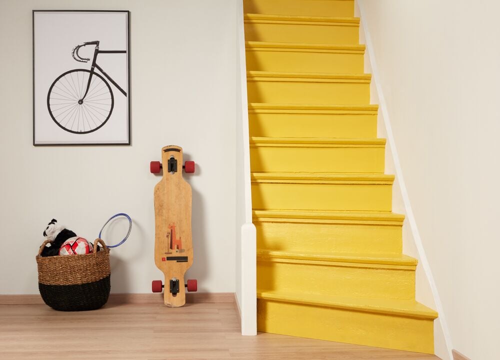 bright hallway colour ideas