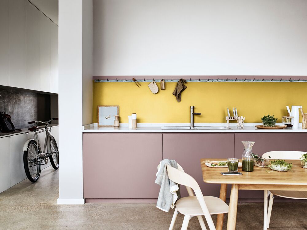 Perfect yellow for kitchen