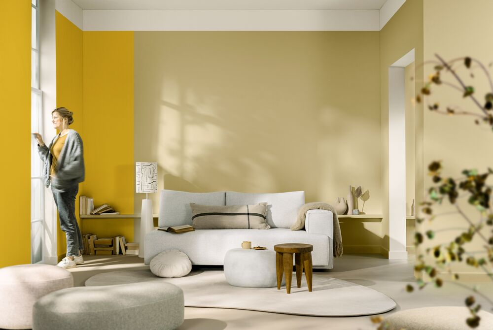 Sunny Yellow Hallway