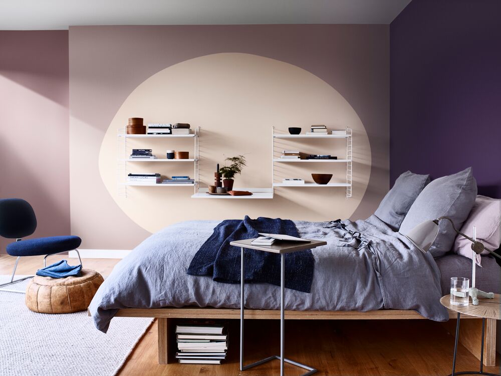 Purple for bedroom