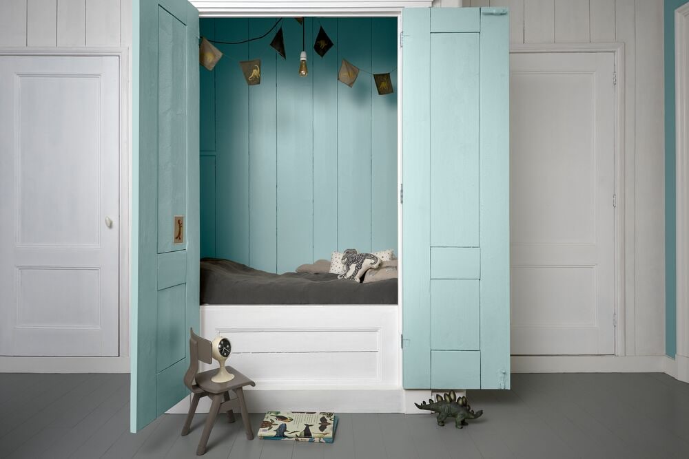 Aqua space for kidsroom