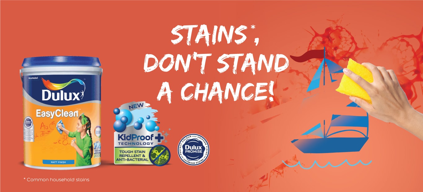 Dulux EasyClean Interior Wall Paint 