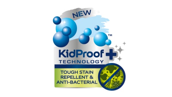 Dulux EasyClean Tough stain repellent, anti-bacterial