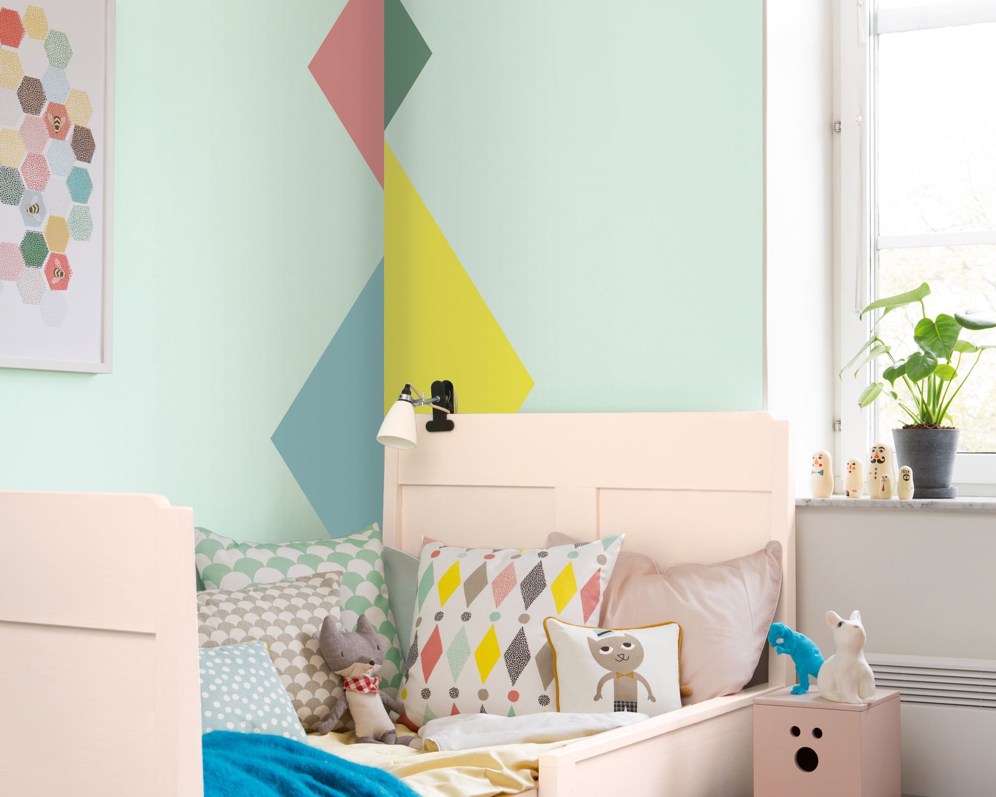 4 ways to use geometric shapes in child’s room
