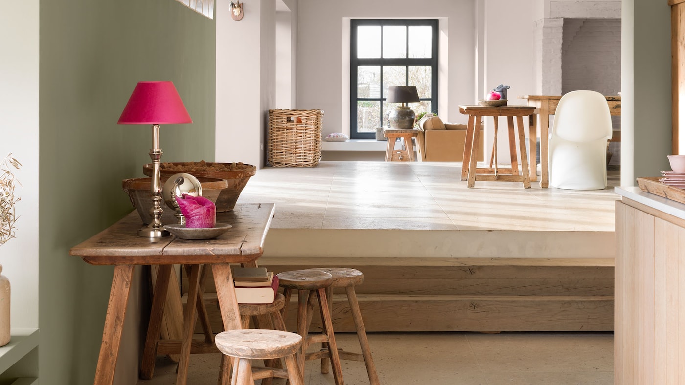 Colour schemes for open plan living