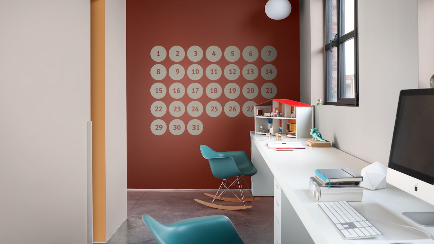 A calendar motif for your study