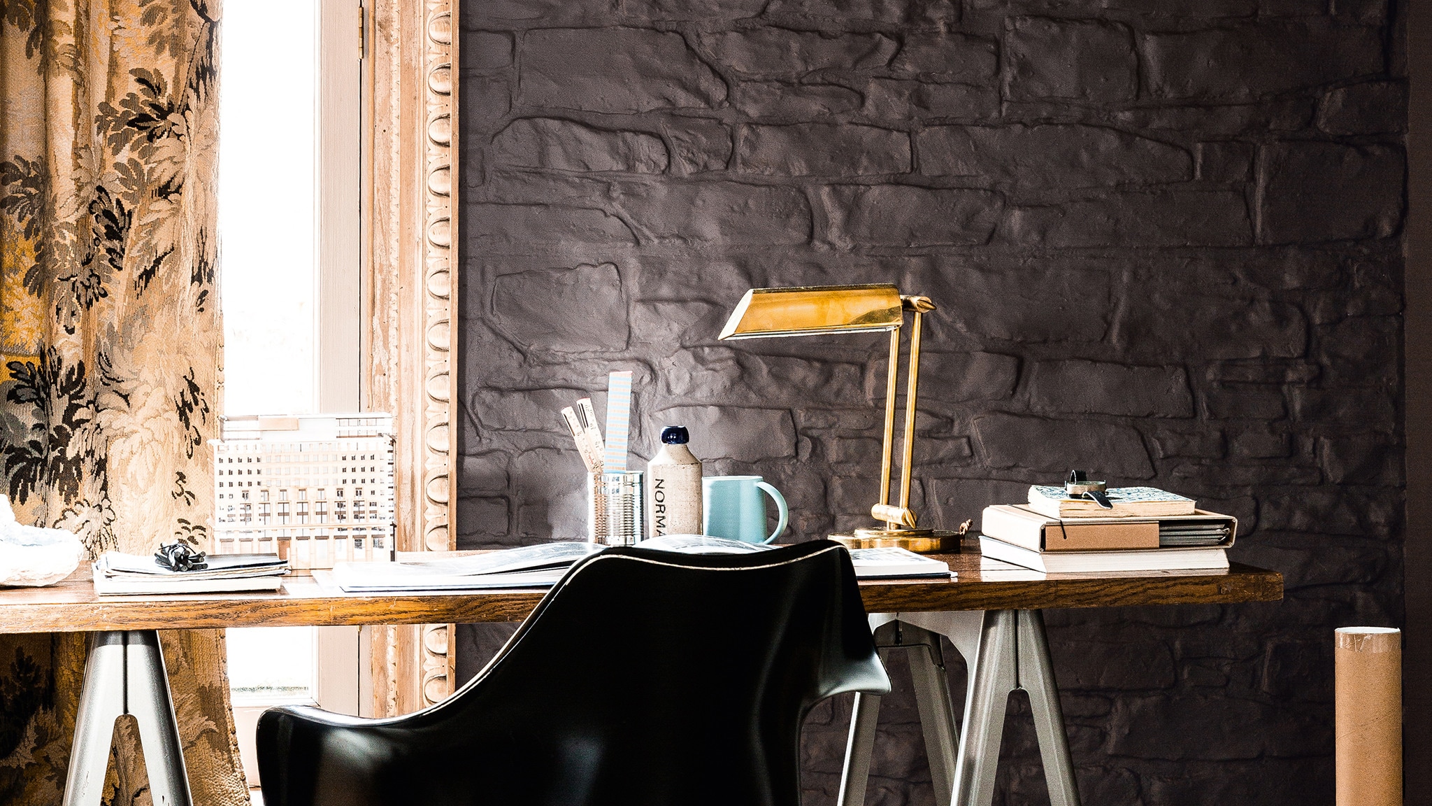 Glamorous Home Office Paint Ideas & Colours